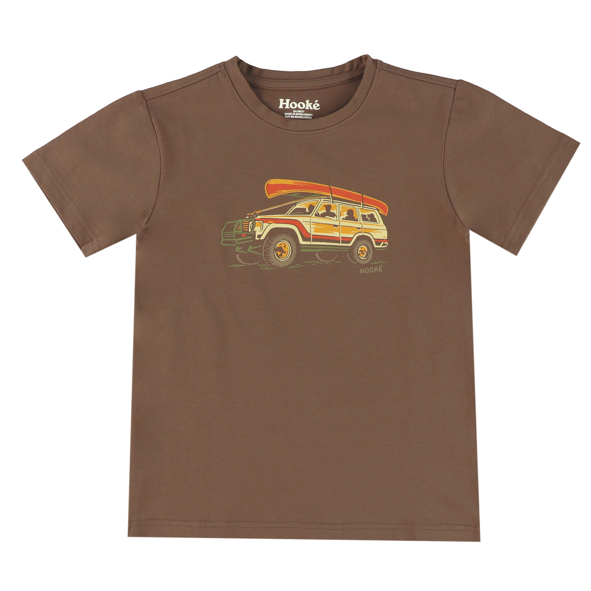 K's Fishing Trip T-Shirt 10 / Brown