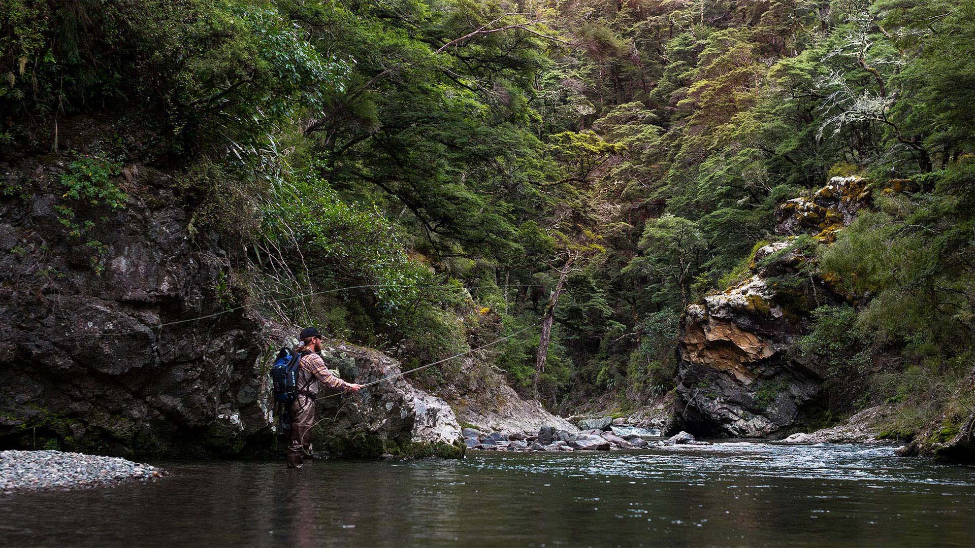 Poronui : Finding trout in New-Zealand