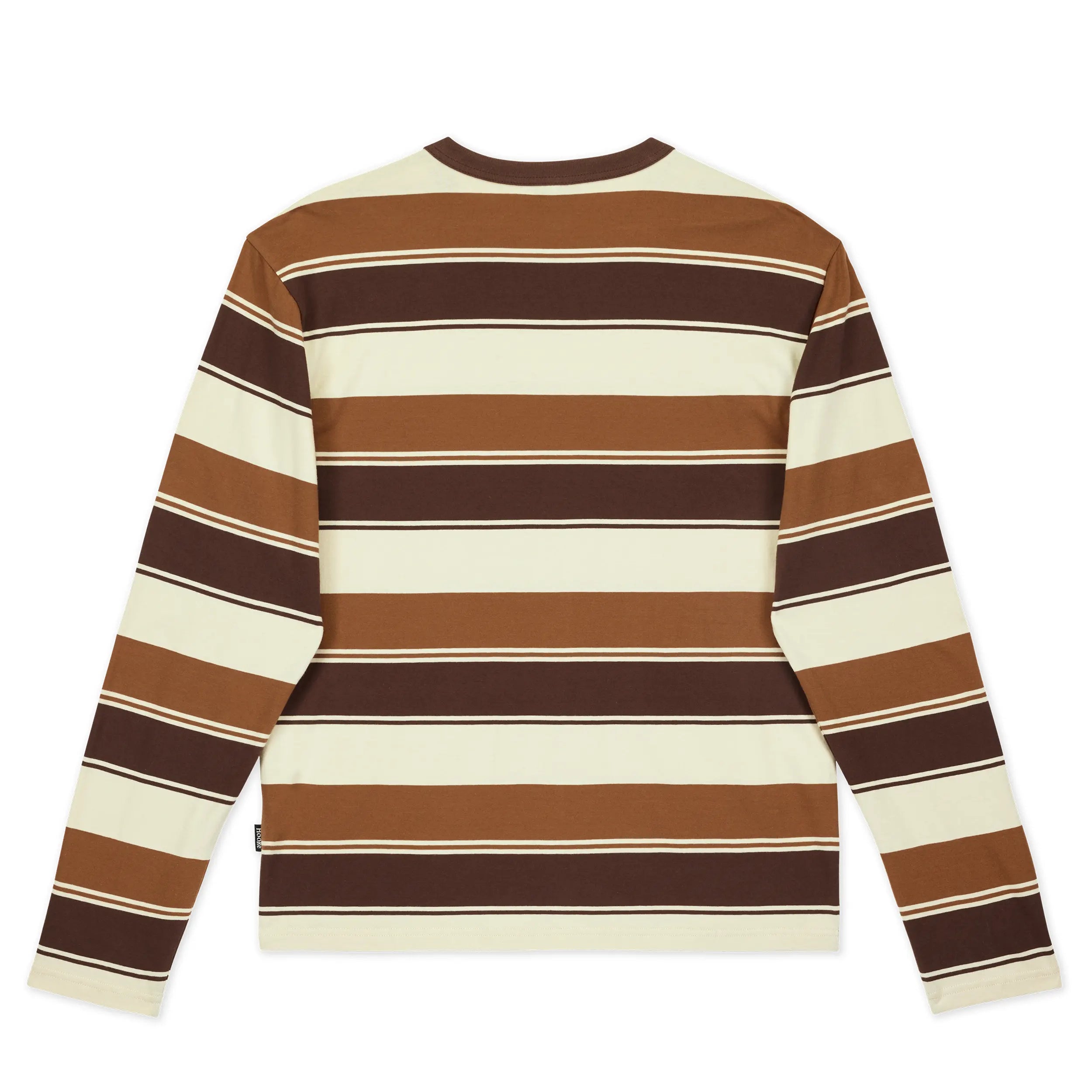 M's Long Sleeve Wood Log Striped Tee