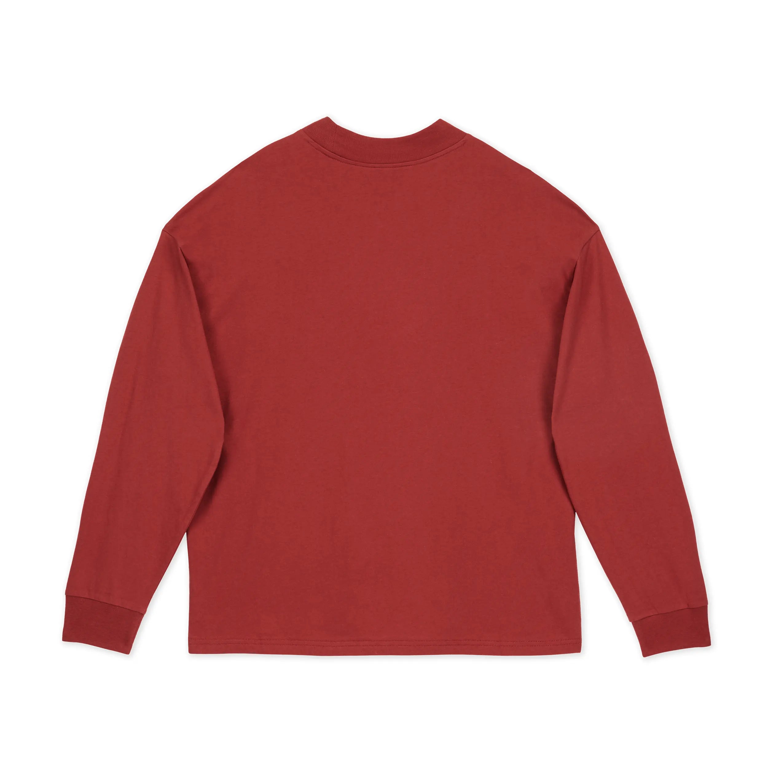 W's Mock Neck Oversized Long Sleeve Tee