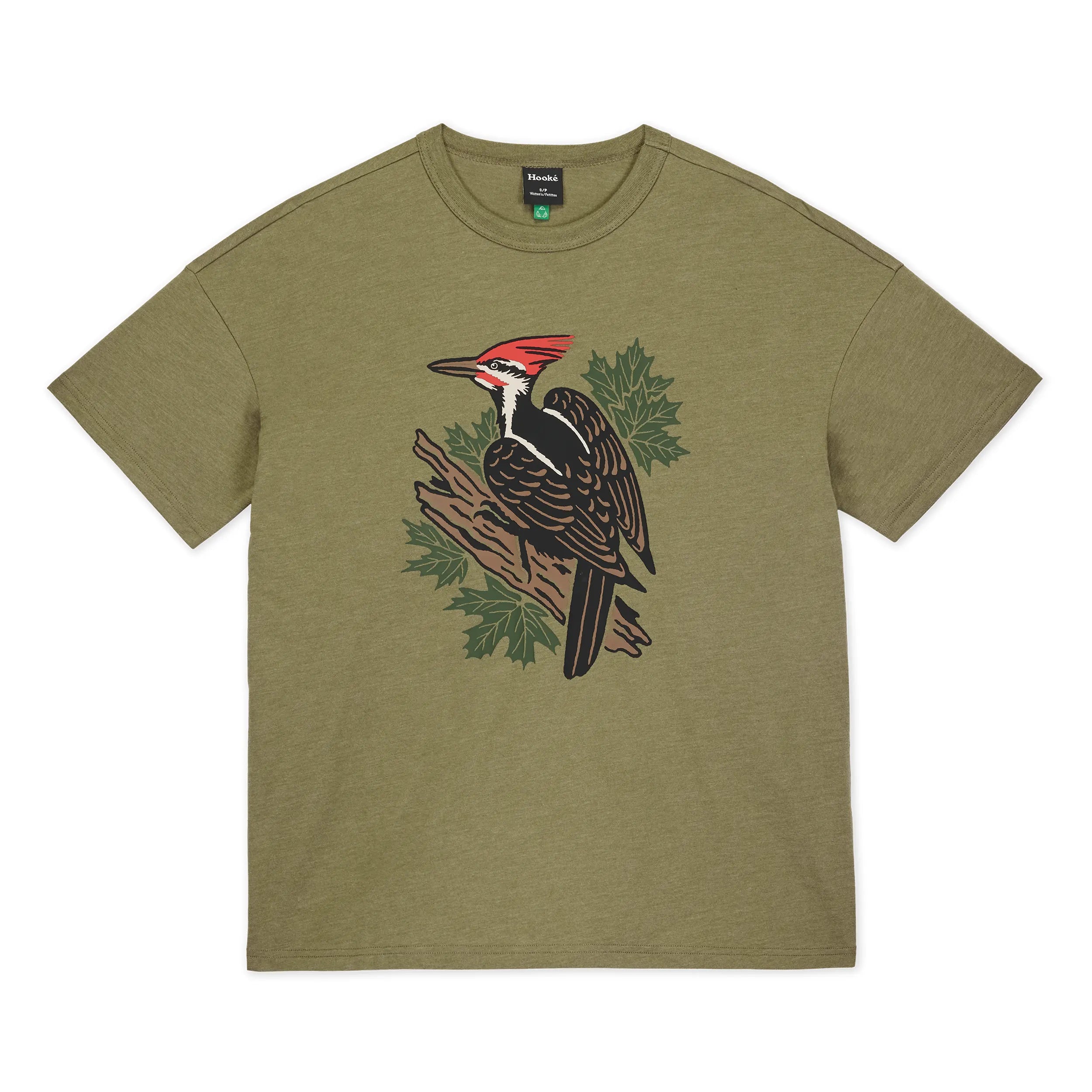 W's Woodpecker Oversized T-Shirt