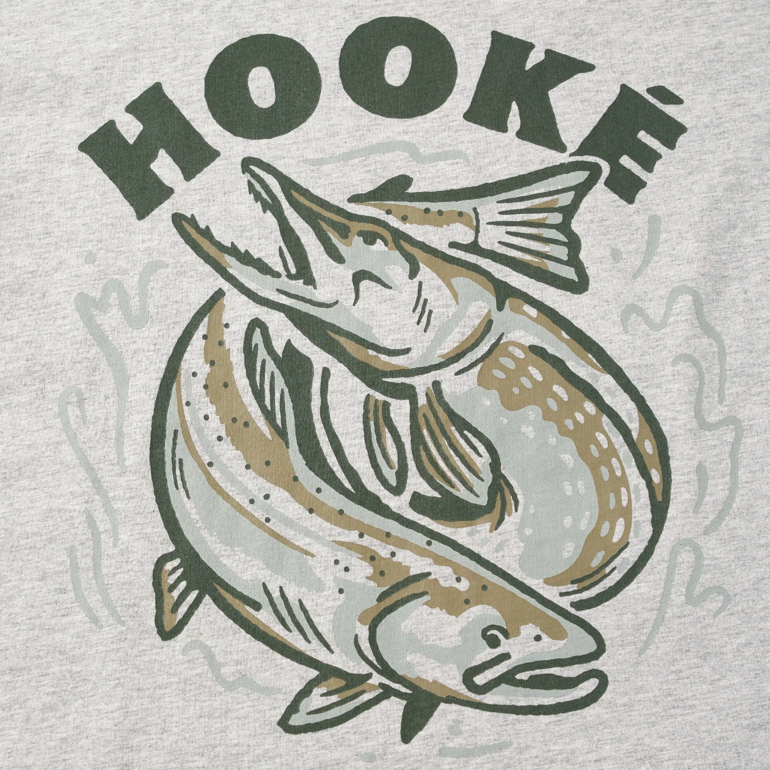 M's Big Fish Long Sleeve Tee - Hooké