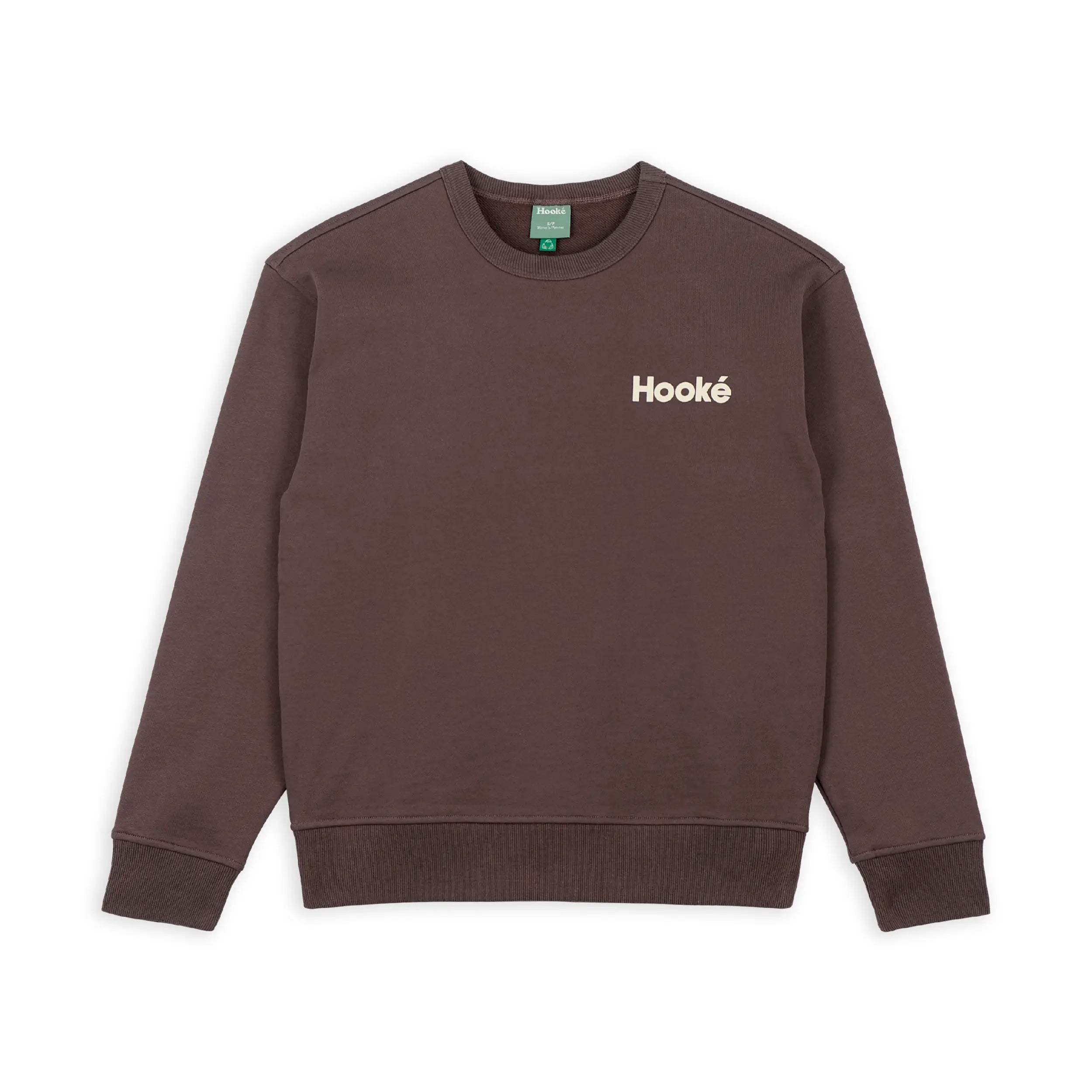 W's Outside by the River Crewneck XS / Dark Fig
