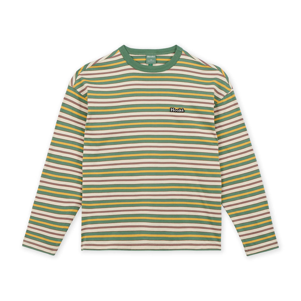 W's Sea Stripes Oversized Long Sleeve Tee