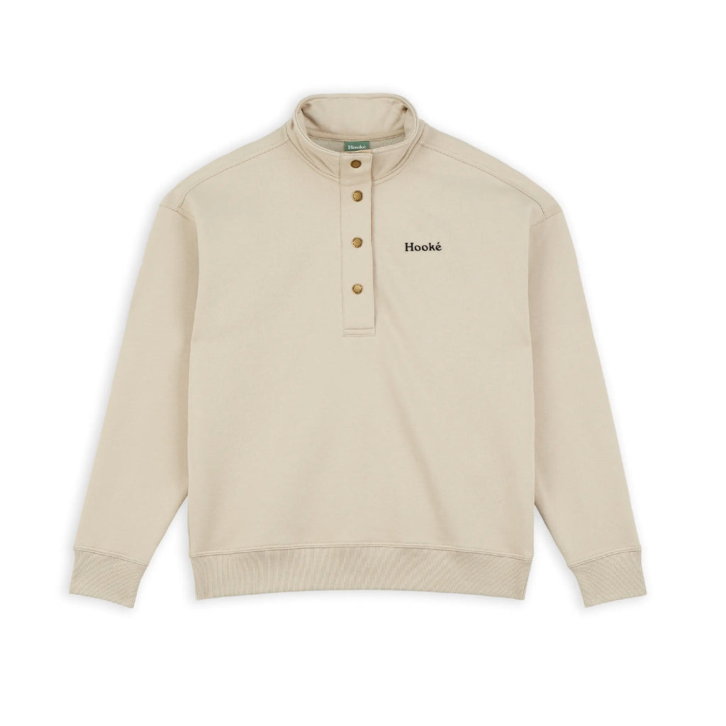 W's Oversized Half Placket Sweat