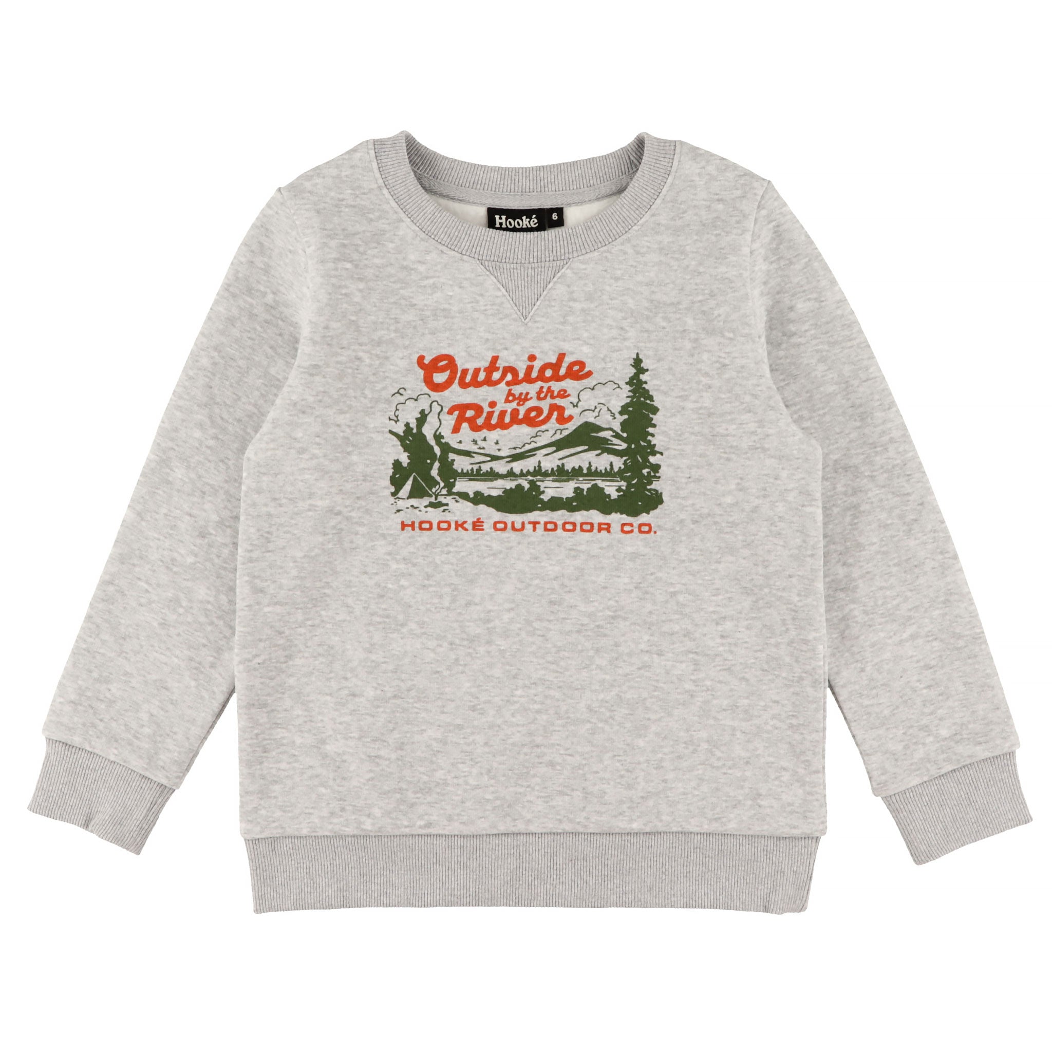 Crewneck Outside by the River pour enfant 