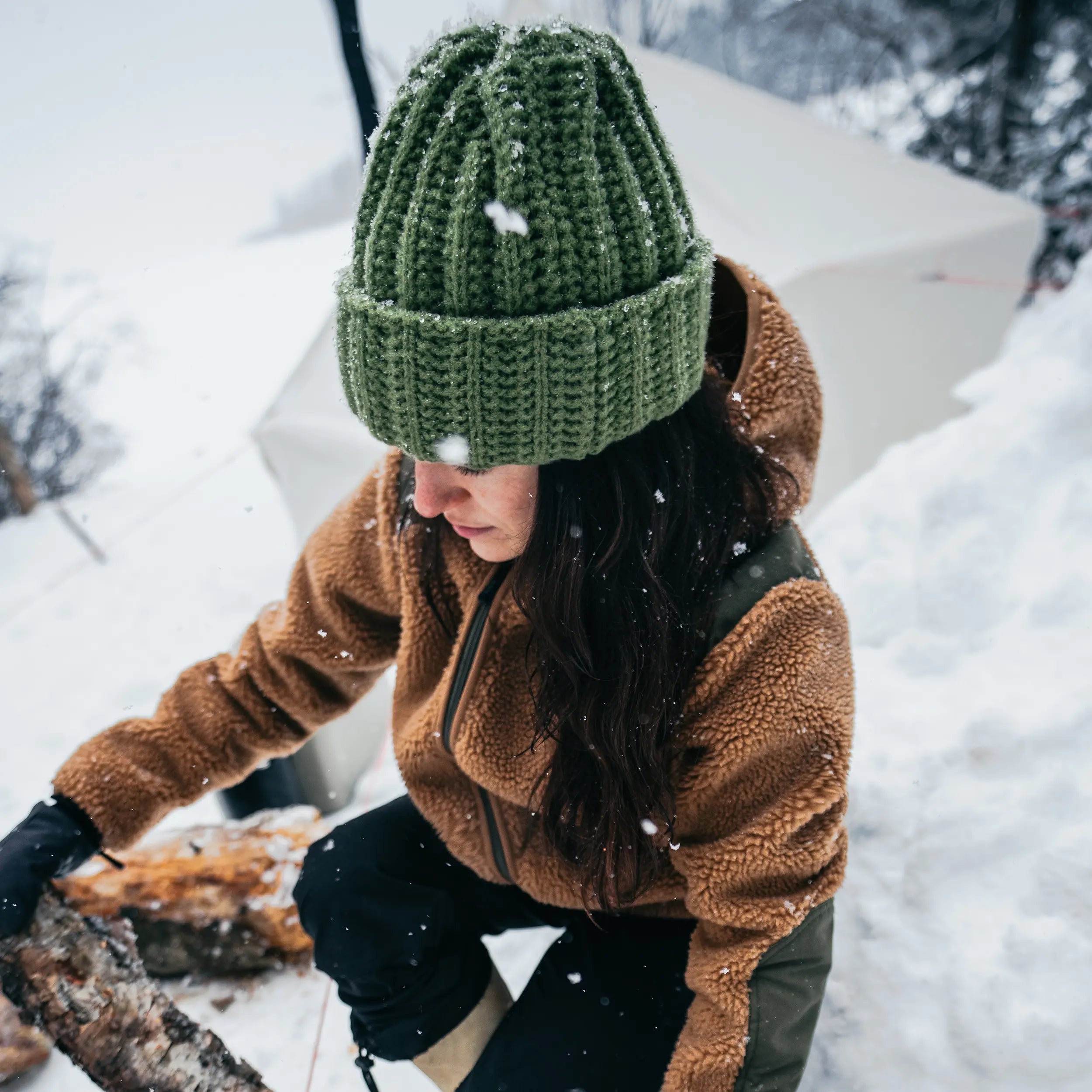 Chunky Hand Knit Beanie