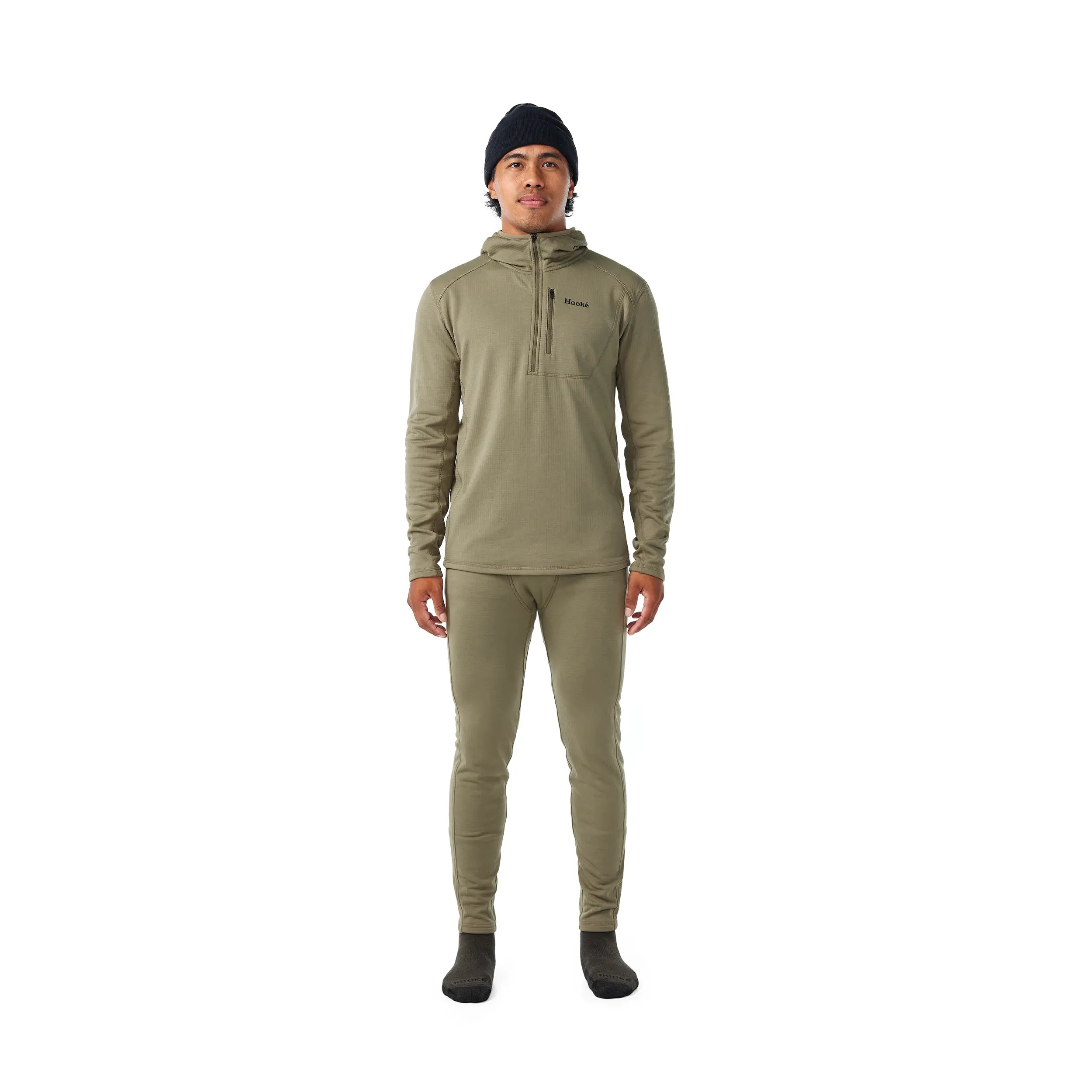 M's Grid Base Layer Hoodie