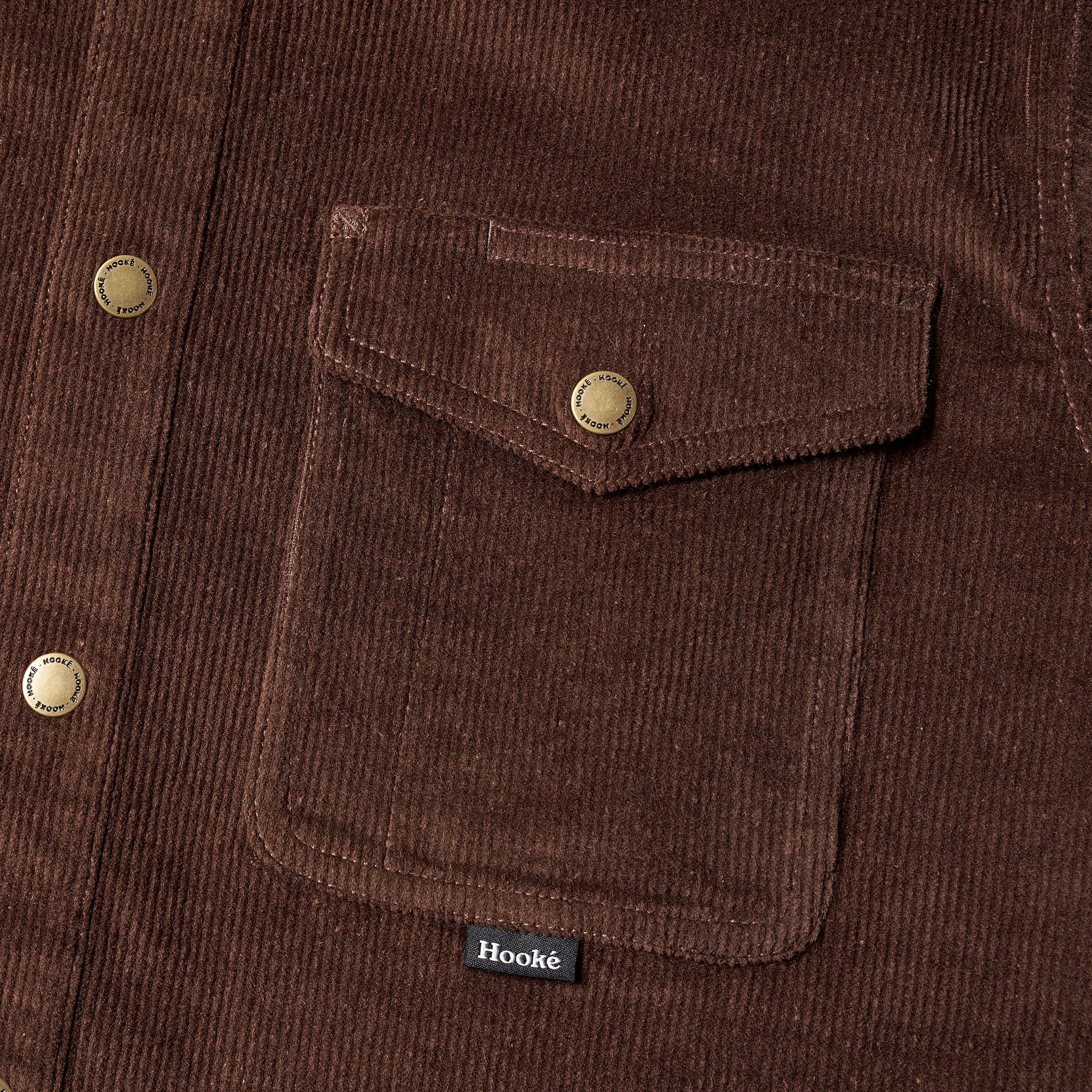 M's Corduroy Overshirt