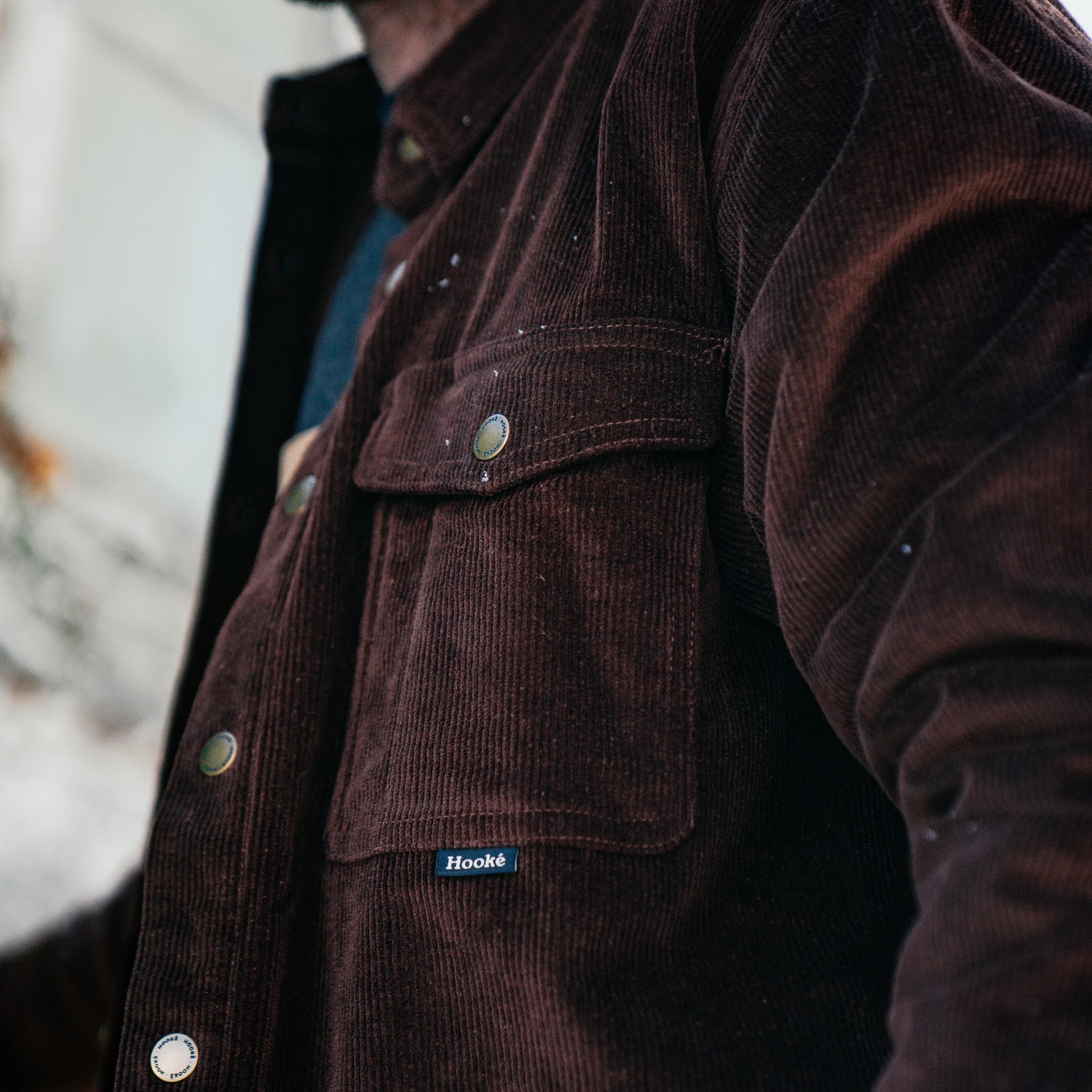 M's Corduroy Overshirt