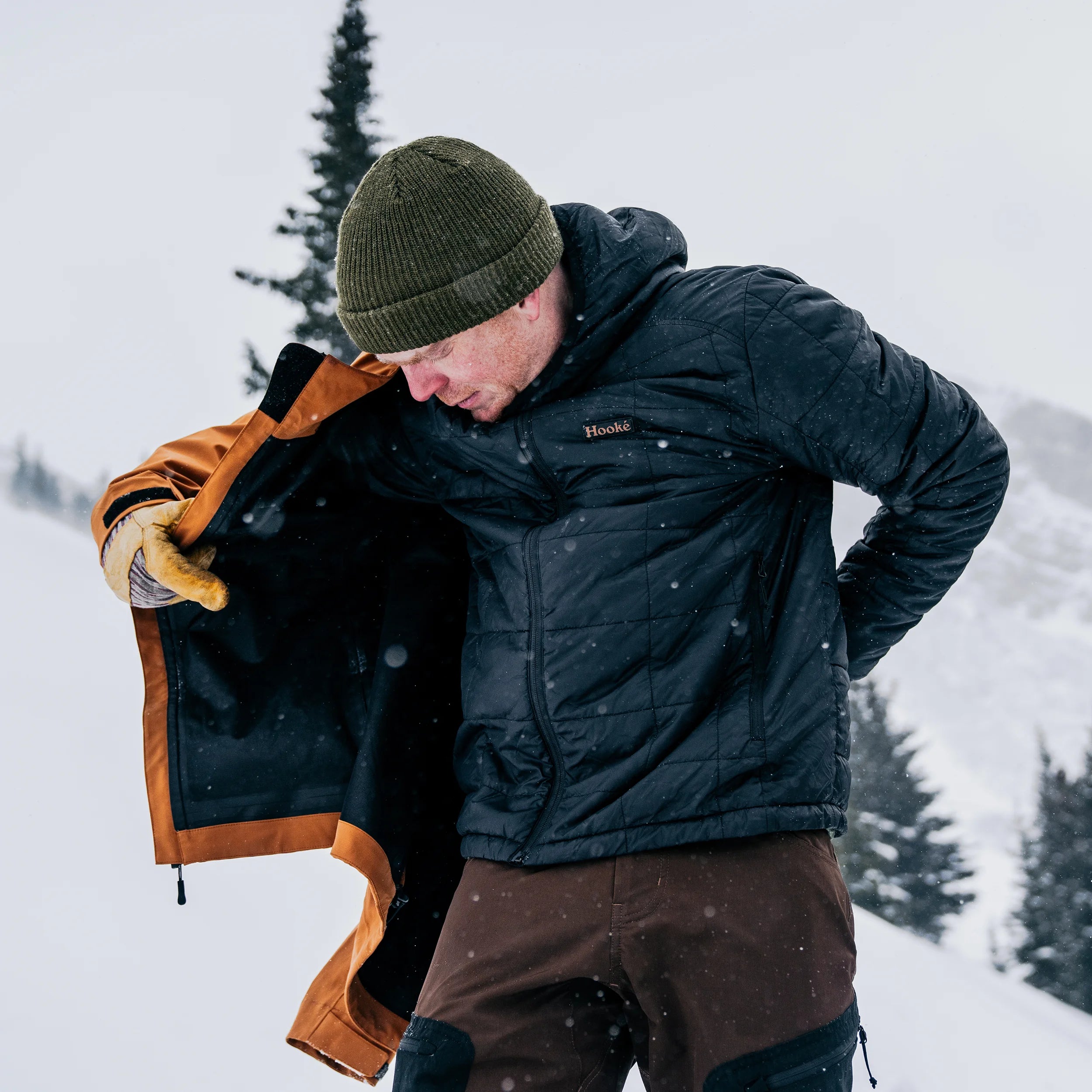 M's Seasonal Lightweight Insulated Hood Jacket