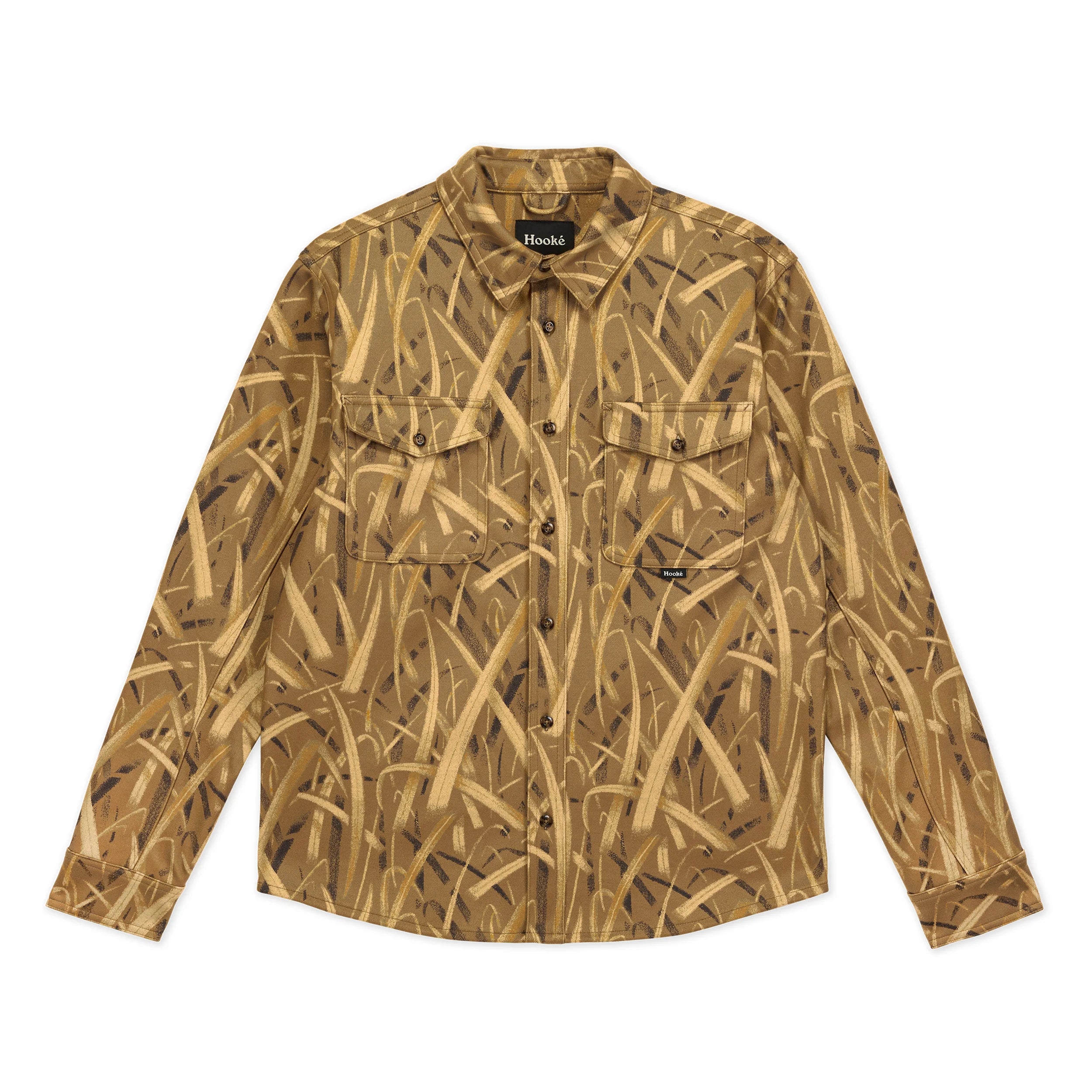 M's Waterfowl Camo Flannel Shirt