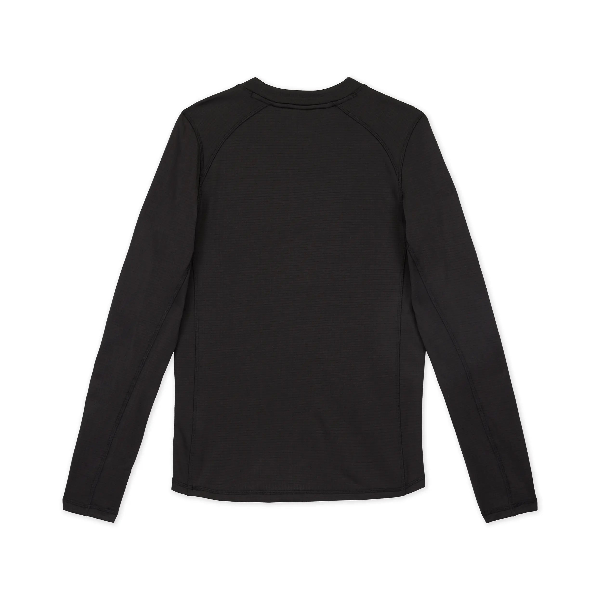 Crewneck couche de base en laine polaire quadrillée pour femme