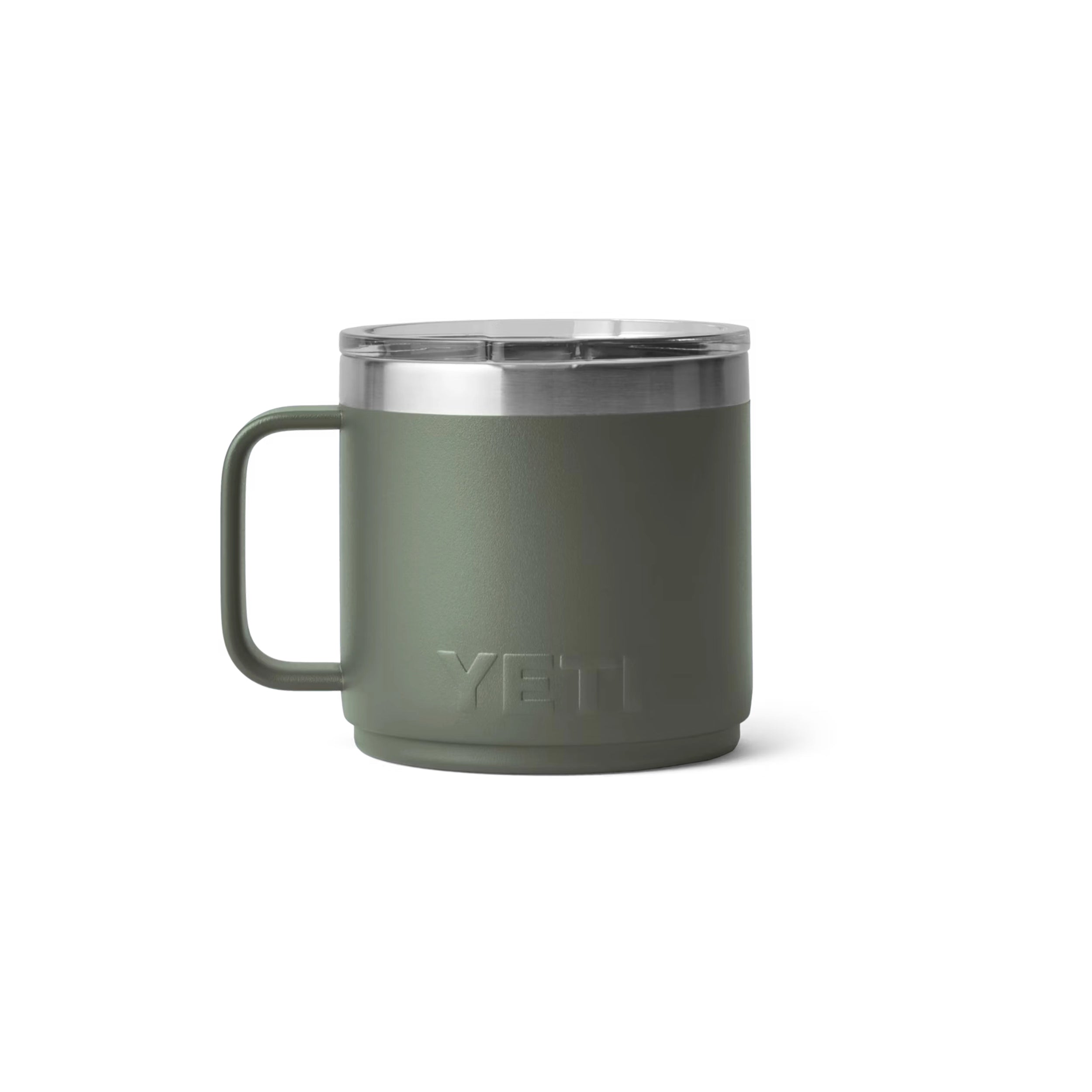 YETI 14 oz Rambler Mug with MagSlider Lid Camp Green