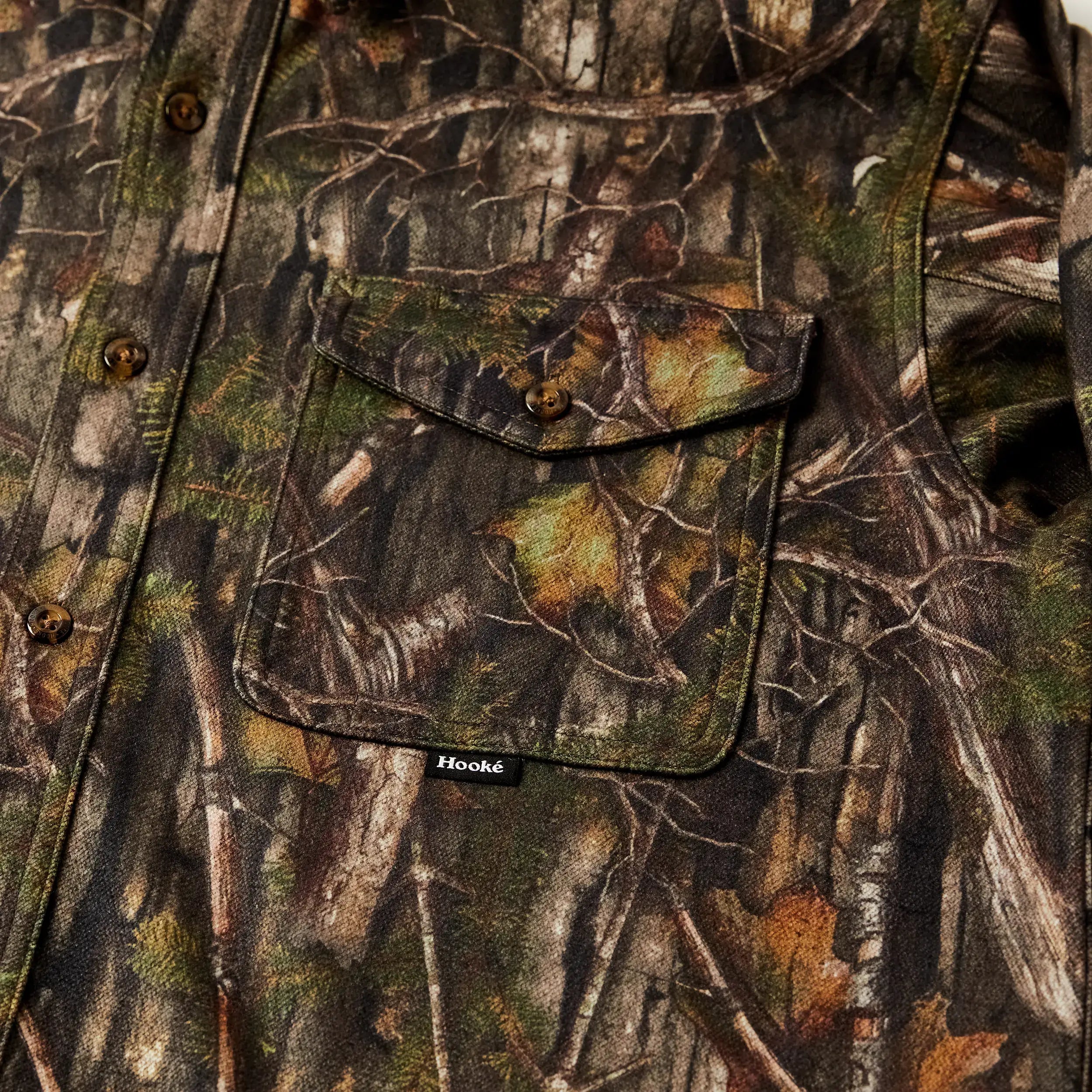 M's Forest Shirt - L / Forest Camo