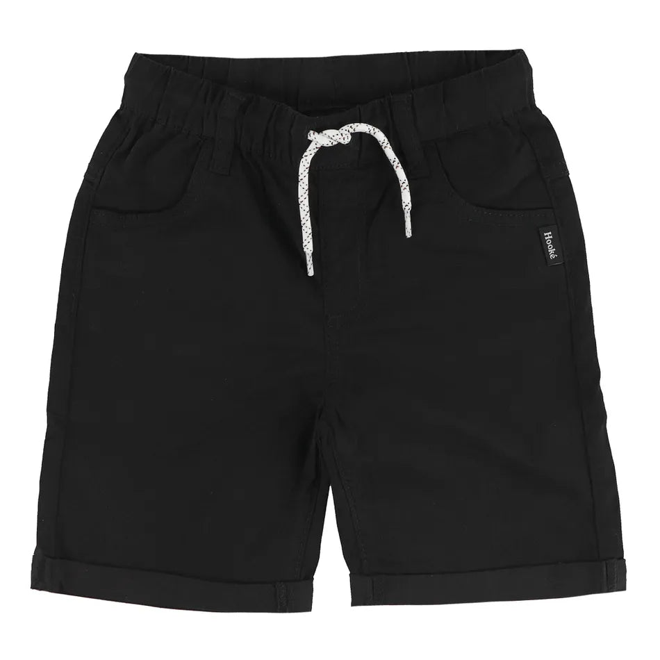 K's Twill Shorts Black - Hooké